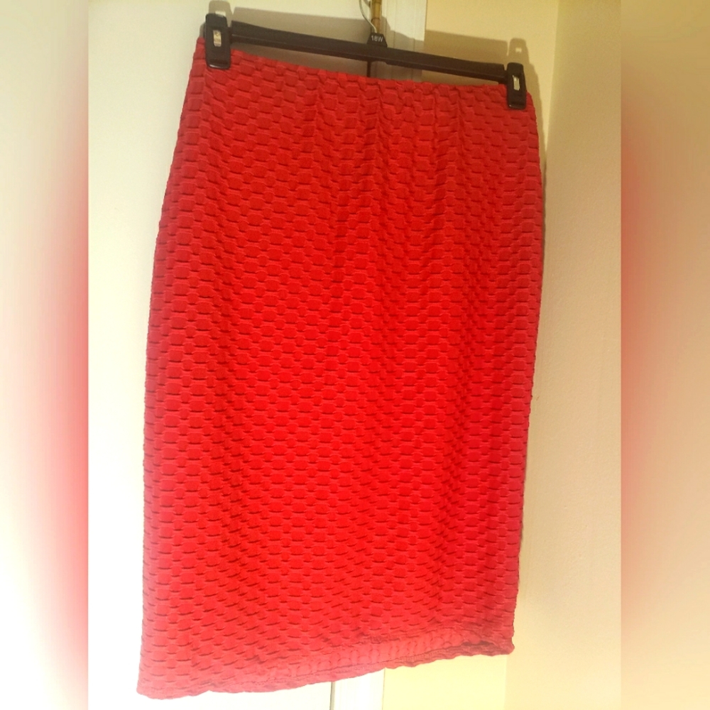 Women's Red Skirt